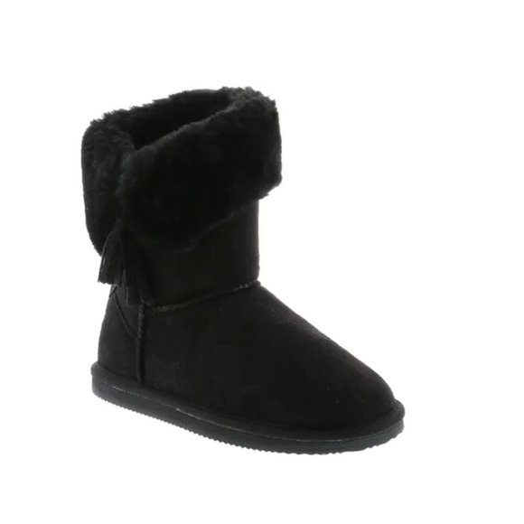 NWOB Apres V-Tassel Boot Faux Suede/Fur Boot, Women's 9M - Picture 3 of 6